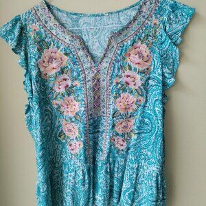 Savannah Jane Embroidered top